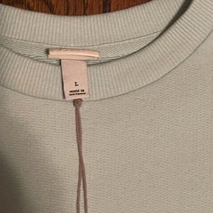 New large new a new day sweat shirt